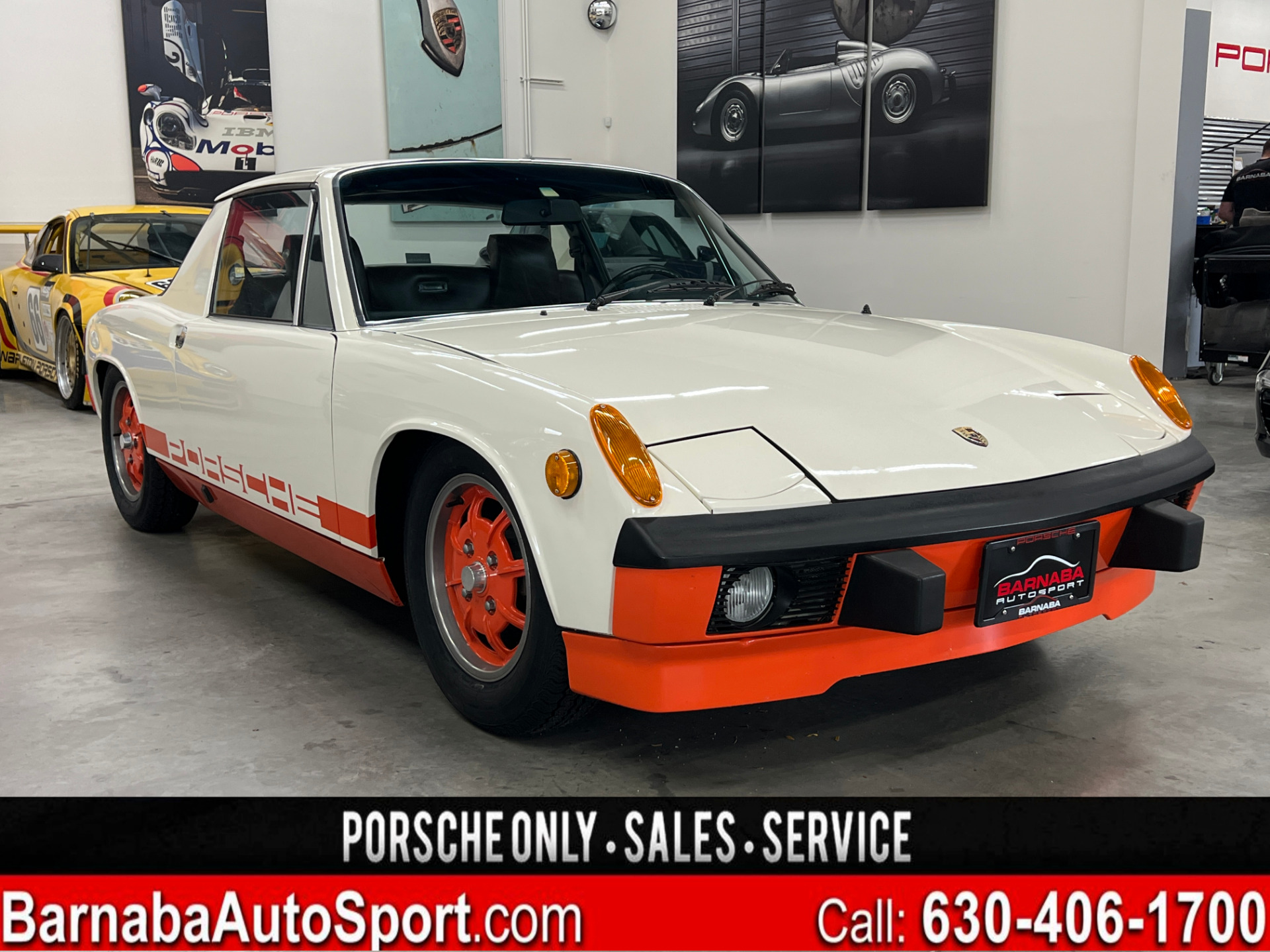 Used 1974 Porsche 914 LE Creamsicle For Sale (Sold) | Barnaba Auto