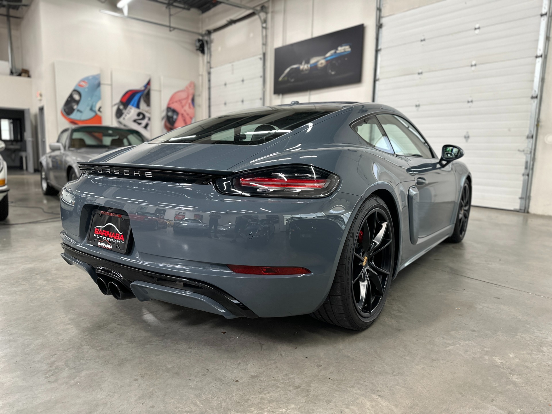 【blue gray】ブラック フレンチキャビネット Used 2018 Porsche 718 Cayman S For Sale (Sold) | Barnaba Auto