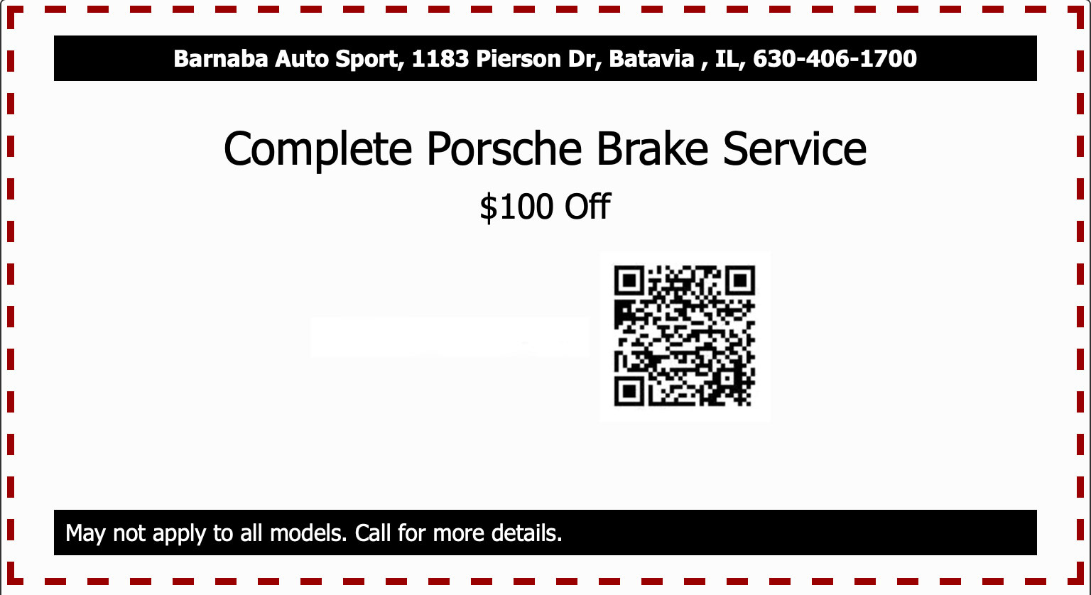 Complete Porsche Brake Service